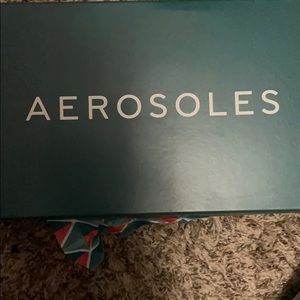 Black and white shoes